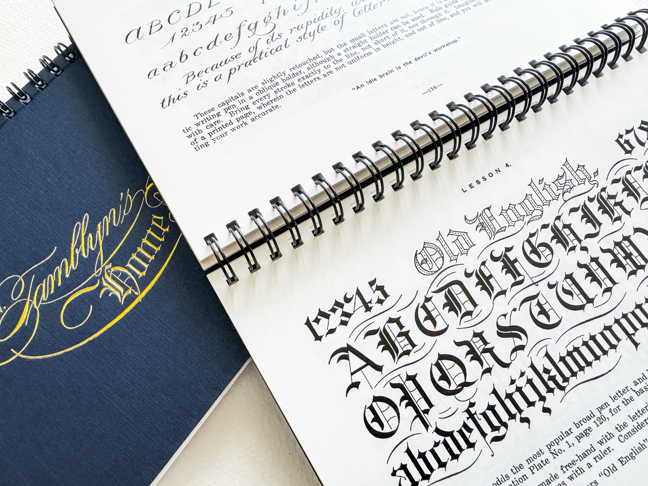 Home Instructor in Penmanship & Calligraphy | Tamblyn School of Penmanship