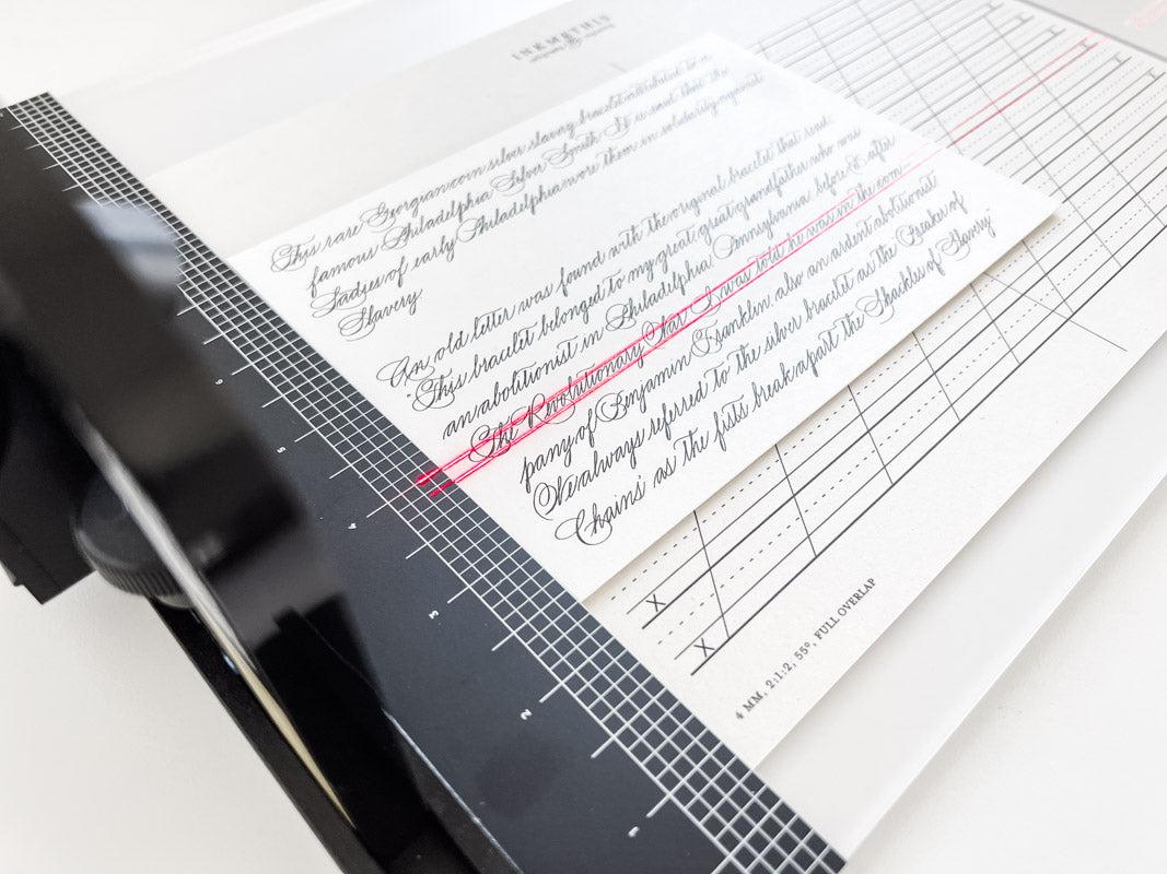 Calligraphy Laser Liner