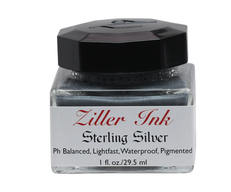 Sterling Silver Acrylic Ink