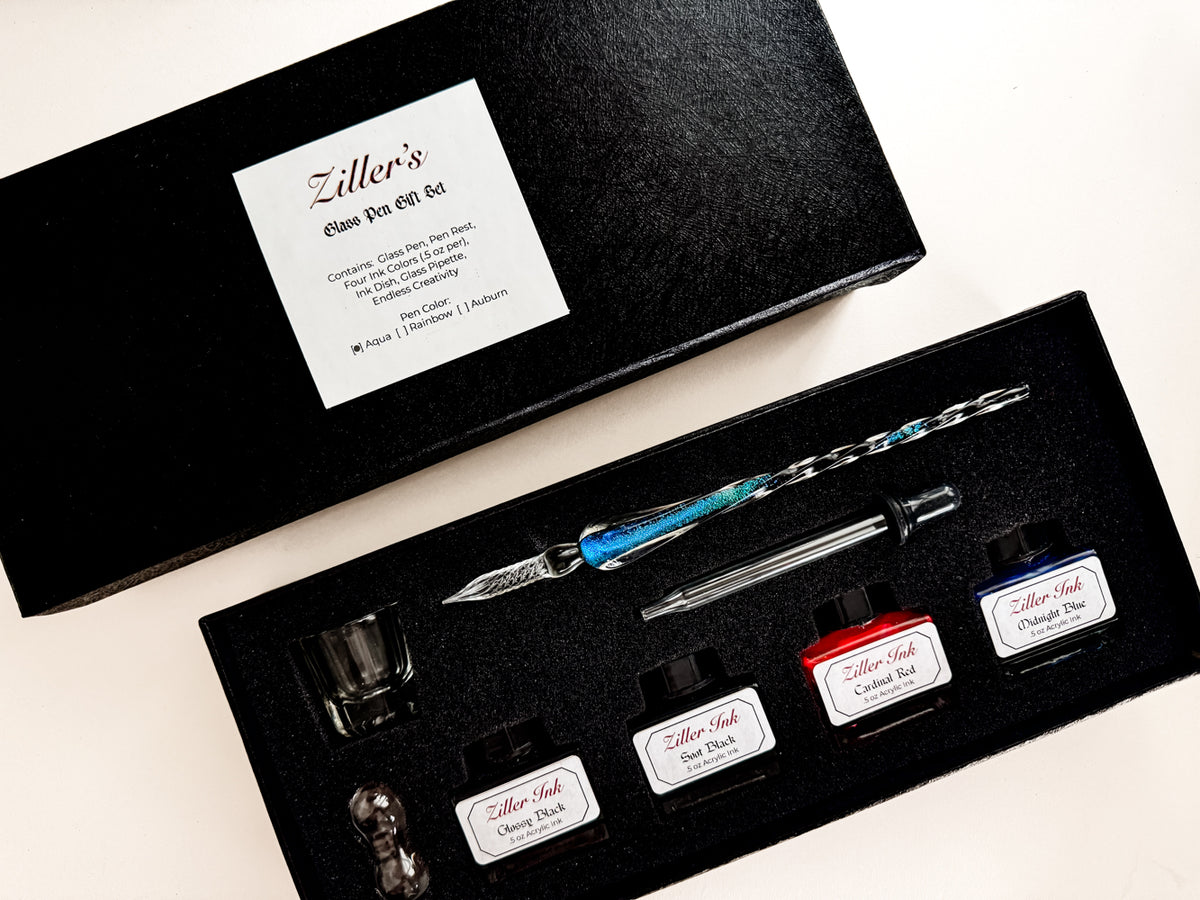 Glass Pen Gift Set