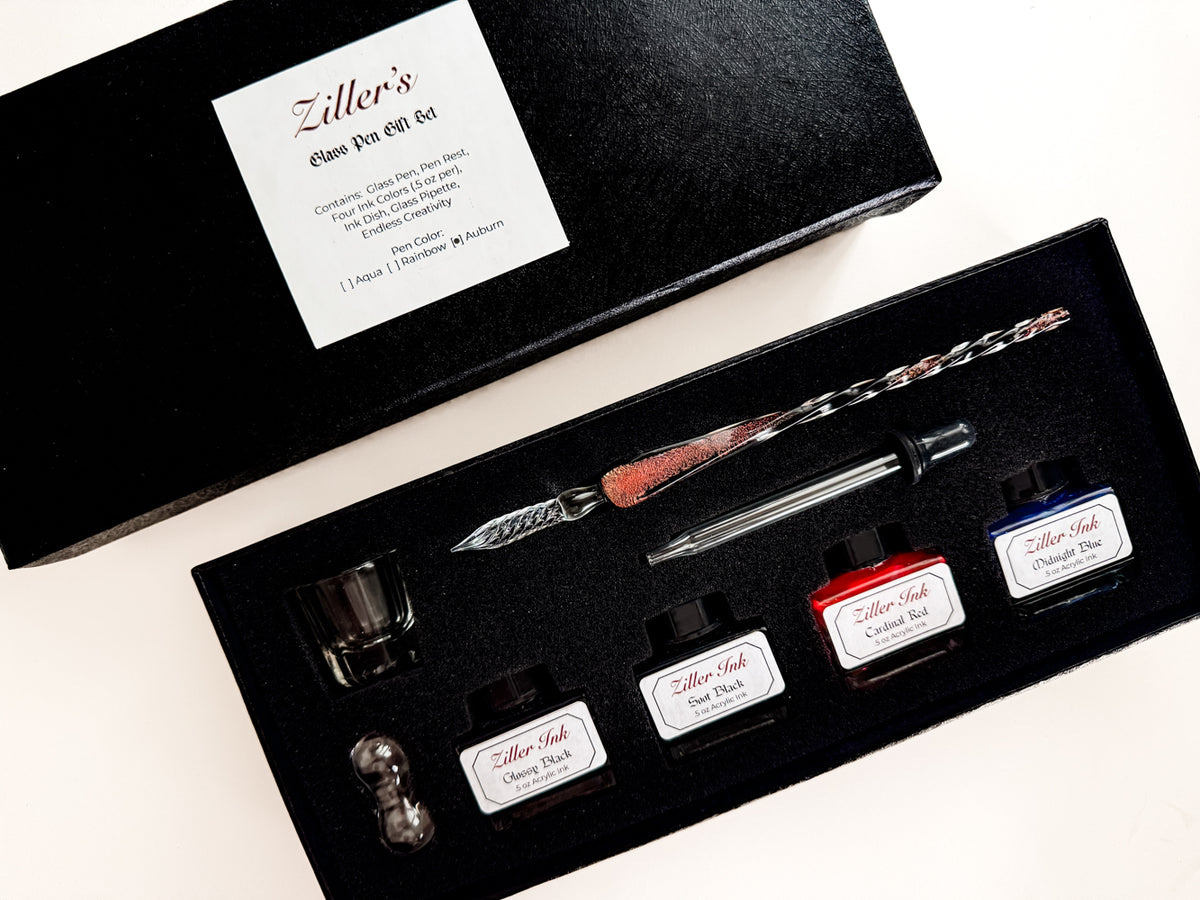 Glass Pen Gift Set