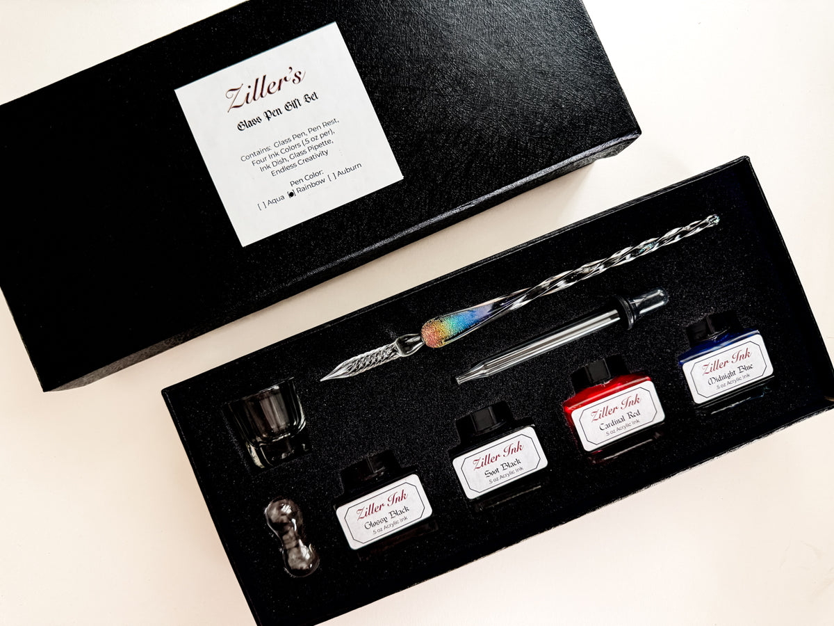 Glass Pen Gift Set