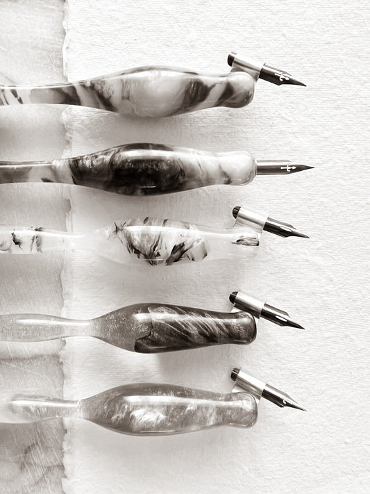 INKMETHIS Handmade Calligraphy Pen Holder