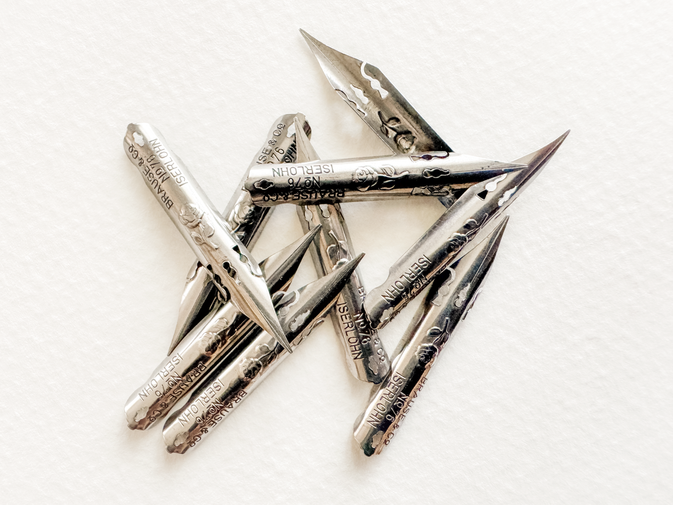 Brause Rose Pointed Pen Nibs (Pack of 15)