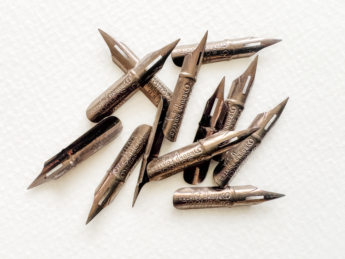 Hunt 56 Pointed Pen Nibs (Box of 12)