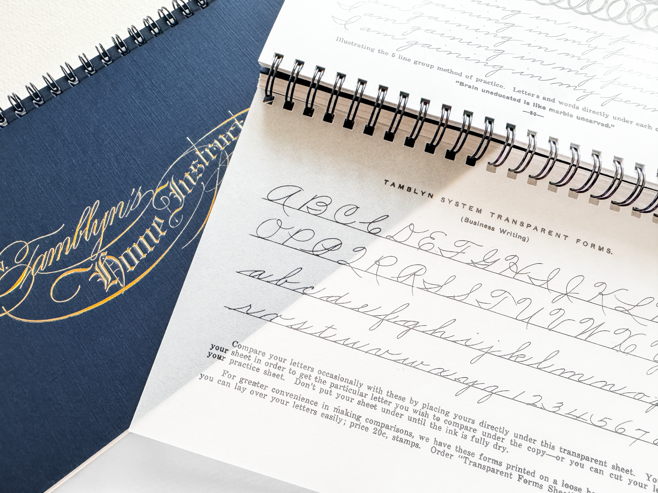 Home Instructor in Penmanship & Calligraphy | Tamblyn School of Penmanship