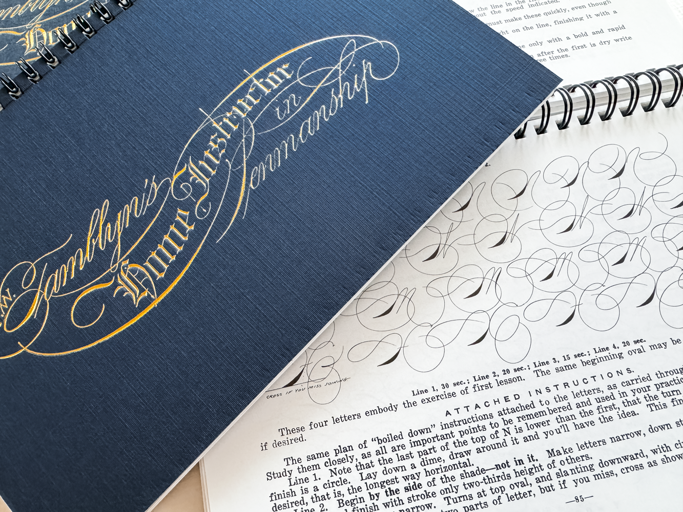 Home Instructor in Penmanship & Calligraphy | Tamblyn School of Penmanship